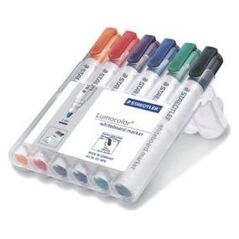 Staedtler Markery Do Tablic Lumocolor 6 Kolorów