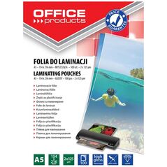 Office Products Folia do lam.office bł.2x125 mikr.A5 216x154 20325235-90 100szt. A5