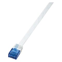LogiLink Patchcord U/UTP, Cat6, 0.5m, biały (CF2021U)