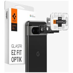 Spigen Spigen Glass tR EZ Fit Optik Black 2 Pack - Google Pixel 8