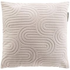 Douceur d`Interieur Poduszka dekoracyjna z pluszowym wzorem, PILA, 45 x 45 cm