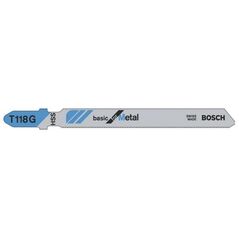 Bosch Brzeszczot do wyrzynarek Basic for Metal 92mm T 118 G 5szt. 2608631012