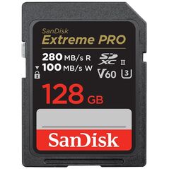 Karta SanDisk Extreme PRO SDXC 128 GB Class 10 UHS-II/U3 V60 (SDSDXEP-128G-GN4IN)