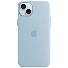 Apple APPLE iPhone 15 Plus Silicone Case with MagSafe - Light Blue