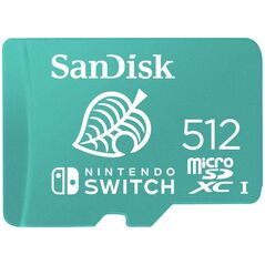 Karta SanDisk Nintendo Switch MicroSDXC 512 GB Class 10 UHS-I/U3 A1 V30 (SDSQXAO-512G-GNCZN)