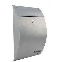 Bormann Bmb1000 Bormann Bmb1000 Γραμματοκιβώτιο Μ22xπ7xυ30cm,ασημί 022695 έως 12 Άτοκες Δόσεις