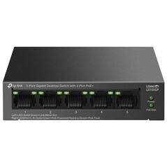 Switch TP-Link TP-Link LiteWave switch LS105GP (5xGbE, 4xPoE+, 65W, fanless)