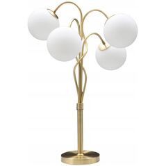 Atmosphera Lampa biurkowa z 4 kulami GLAMY, wys. 74 cm