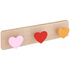 Atmosphera Wieszak do pokoju dziecięcego LOVE, 36 x 9,5 cm