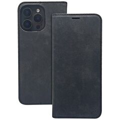 Smart Suede case for iPhone 16 Plus 6,7&quot; black 5907457799233