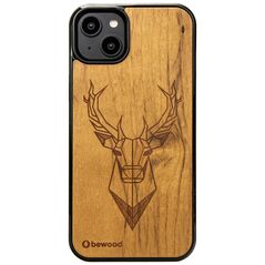 Bewood Case for iPhone 15 Plus 6,7&quot; Deer Imbuia 5907511789019