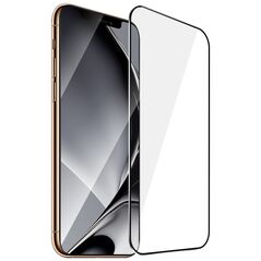 Tempered glass metal frame for iPhone XS Max / 11 Pro Max black frame 5900495756640