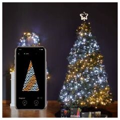 Twinkly Inteligentne lampki choinkowe Twinkly 250 AWW 20m