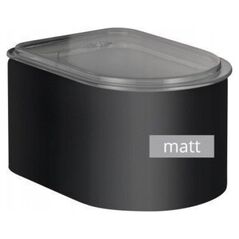 Wesco Pojemnik metalowy 1,0l LOFT czarny MATT Wesco
