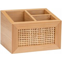 Wenko Uniwersalny pojemnik ALLEGRE BAMBOO, 3 przegrody, bambus, WENKO
