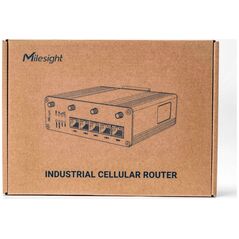 Router MILESIGHT Milesight UR35 Przemysłowy Router LTE z  Wi-Fi PoE i GPS  5* 10/100Mbps (1 * WAN + 4 * LAN) Wzmocniona Aluminiowa Obudowa Dual Sim 2* RS485 DI DO  TCP UDP Modbus MQTT