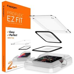 Spigen SZKŁO HYBRYDOWE SPIGEN PROFLEX EZ FIT NA APPLE WATCH 4/5 (44MM)