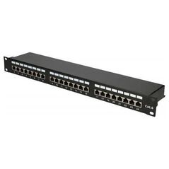 ExtraLink EXTRALINK 24 portowy kat6 STP patch panel V2