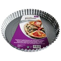 Patisse Perforowana forma do tarty z wyjmowanym dnem 24 cm Silver Top uniwersalny