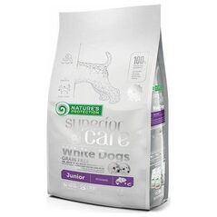 Nature’s Protection Nature's Protection Superior Care White Dogs Grain Free Salmon Junior All Breeds visų veislių balto kailio jaunų šuniukų maistas, 1.5 kg