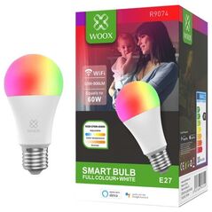 Woox SMART LED WI-FI ŻARÓWKA KOLOROWA RGBW 10W E27 806LM