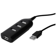 HUB USB Digitus HUB SLIM 4 4x USB-A 2.0 (AB-50001-1)