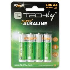 Techly Bateria High Energy AA / R6 4 szt.
