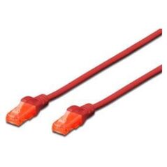Digitus Patchcord UTP, CAT.6, czerwony, 1m (DK-1612-010/R)