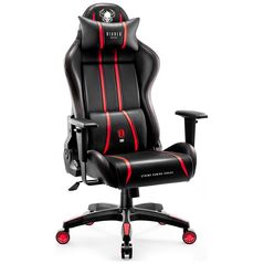 Fotel Diablo Chairs X-One 2.0 King Czarno-czerwony