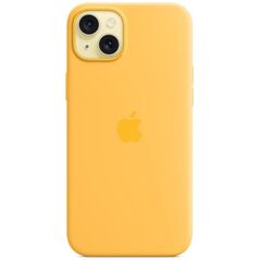 Apple Apple iPhone 15 Plus Silicone Case with MagSafe sunshine