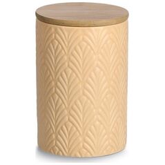Zeller Κεραμικό δοχείο με καπάκι από μπαμπού, 720 ml 13458358 4003368193540
