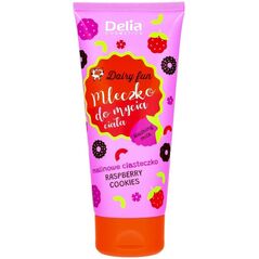 Delia DAIRY FUN Mleczko do mycia ciała - Malinowe ciaste
