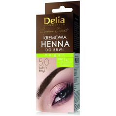 Delia DELIA Henna w kremie 5.0 - Jasny brąz 15 ml