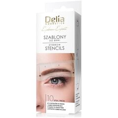 Delia DELIA Eyebrow Expert - Szablony do brwi - 10 różnych kształtów
