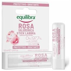 Equilibra Equilibra Rosa różany balsam do ust z kwasem hialuronowym 5.5ml