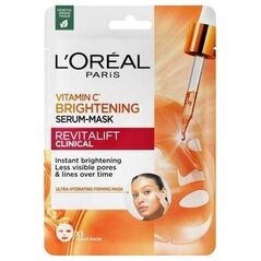 L’Oreal Paris L'Oreal Revitalift Clinical rozświetlająca maska-serum w płachcie z witaminą C i kwasem salicylowym 26g