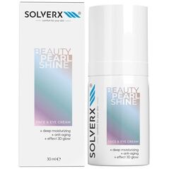 Solverx SOLVERX Face & Eyes Cream Krem na twarz i pod oczy Beauty Pearl Shine 30 ml
