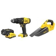 Zestaw elektronarzędzi Stanley Zestaw SFM V20 odkurzacz, wiertarko-wkrętarka SFMCK219D1