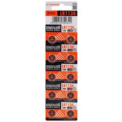 Αλκαλική Μπαταρία Maxell Mini Alkaline battery G10/LR1130/189/AG10 10 τμχ (LR1130M) (MAXLR1130) έως 12 άτοκες Δόσεις
