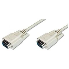 Kabel Digitus D-Sub (VGA) - D-Sub (VGA) 1.8m szary (AK-310100-018-E)