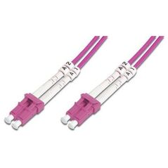 Digitus Patch cord światłowodowy, wielomodowy, OM 4, LC/LC, 5m (DK-2533-05-4)