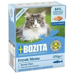 Bozita Bozita Sterilised z Pstrągiem górskim kawałki w sosie kartonik 370g