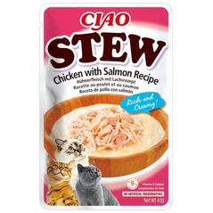 Inaba Foods INABA CIAO Potrawka z kurczaka z łososiem 40g