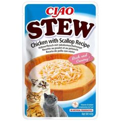 Inaba Foods INABA CIAO Potrawka z kurczaka z przegrzebkami 40g