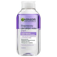 Garnier Skin Naturals Eye Make-up Remover 2in1 płyn do demakijażu oczu 125ml