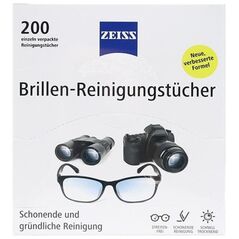 Zeiss Chusteczki do czyszczenia okularów i wyświetlaczy 200 szt.