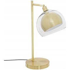 Atmosphera Gold λαμπερό κομοδίνο, μέταλλο και γυαλί, 48 cm 13430680 3560232579196