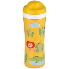 Koziol Παιδικό μπουκάλι νερού OASE AFRICA, 425ml, κίτρινο, KOZIOL 13430862 4002942624746