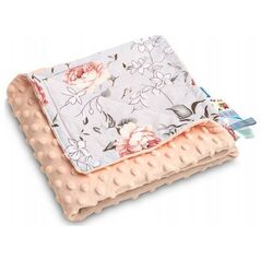 Sensillo MINKY BLANKET PEACH MAGICAL GARDEN 75 X 100 13431928 5908310395562