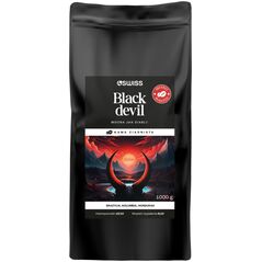 Kawa ziarnista 4Swiss Black Devil świeżo palona 1 kg